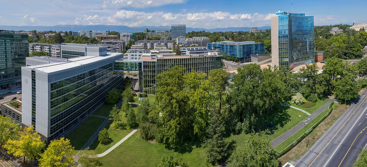 WIPO headquarters complex in Geneva
